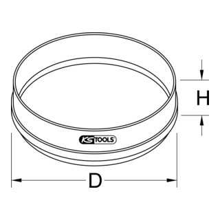 KS Tools Setaccio per sabbia Ø420mm, legno