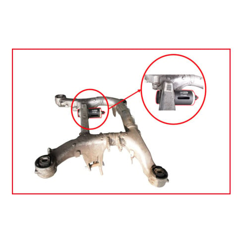 KS Tools silent lager gereedschap set voor BMW achteras carrier, 7 dlg.