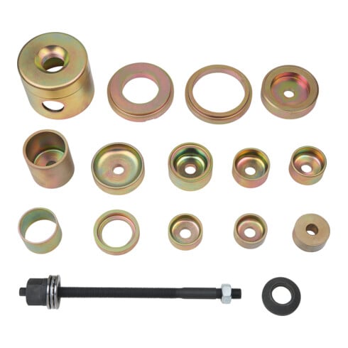 KS Tools silent lager gereedschap set voor VAG achteras, 18-delig