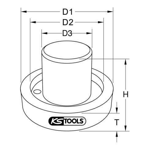 KS Tools Simmerring-Einbauwerkzeug für Scania Getriebe + Hinterachse