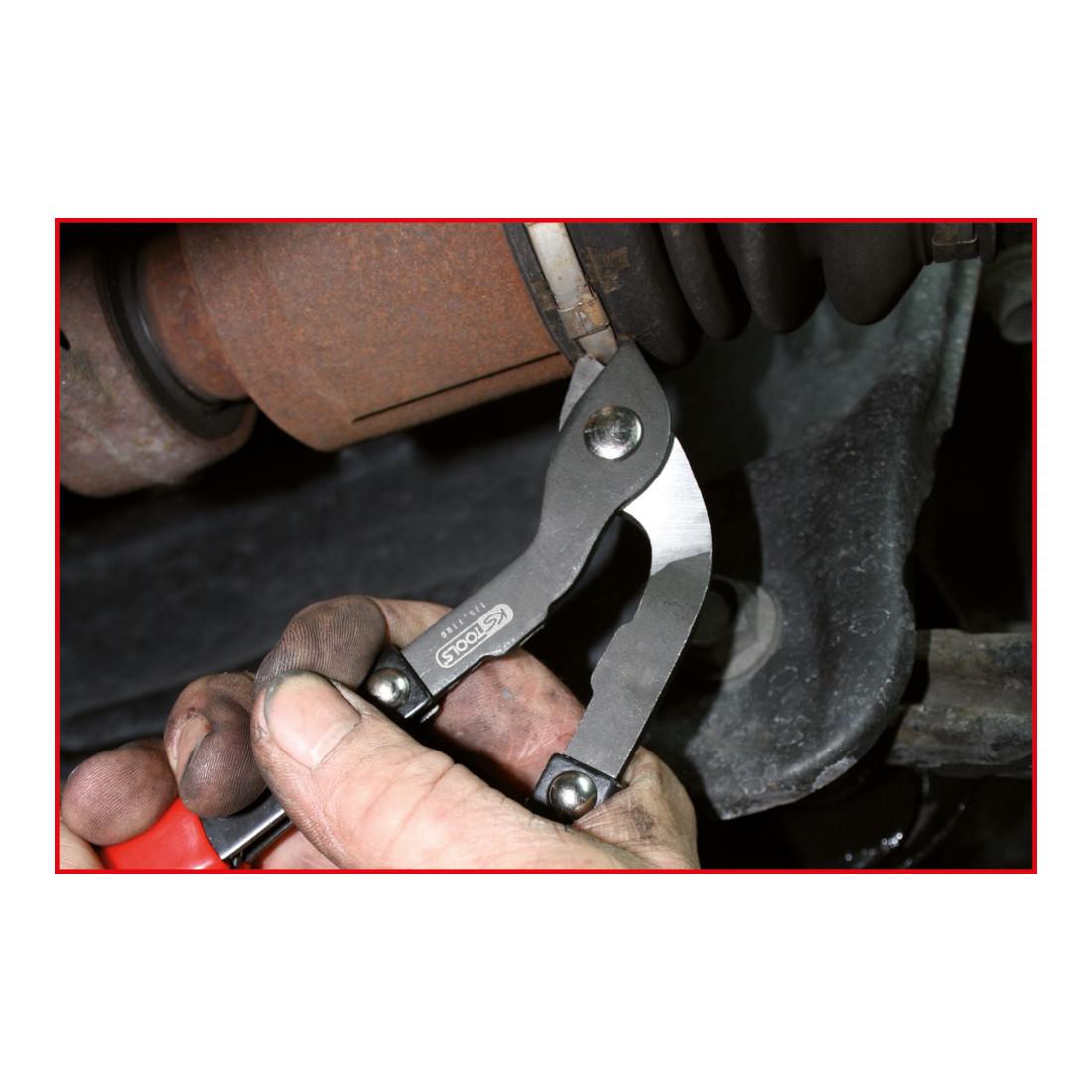 KS Tools slangafsnijder, haaks, 220mm