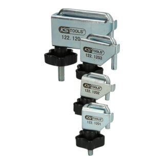 KS Tools Slangklemmen set, 4 stuks.