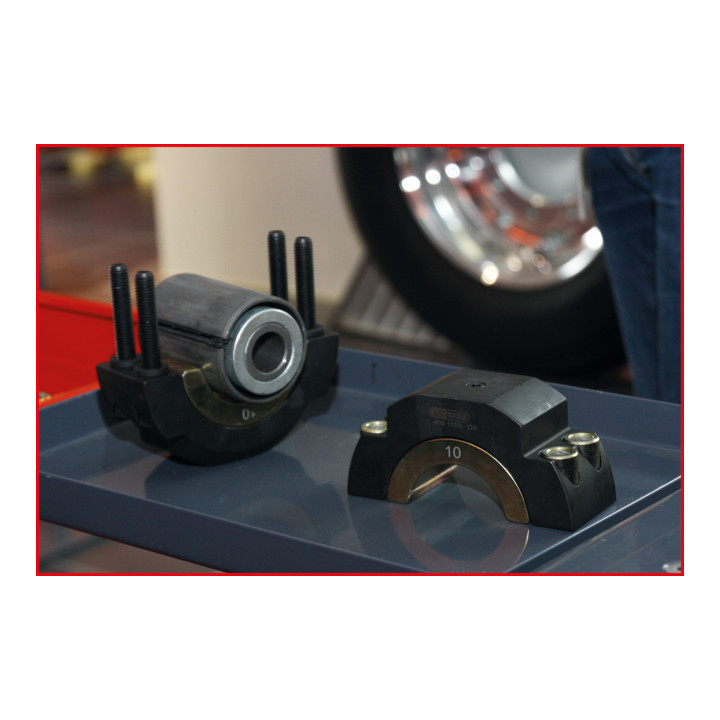 KS Tools sleufbussen gereedschap set voor silent lager sleufbussen, 19 st.