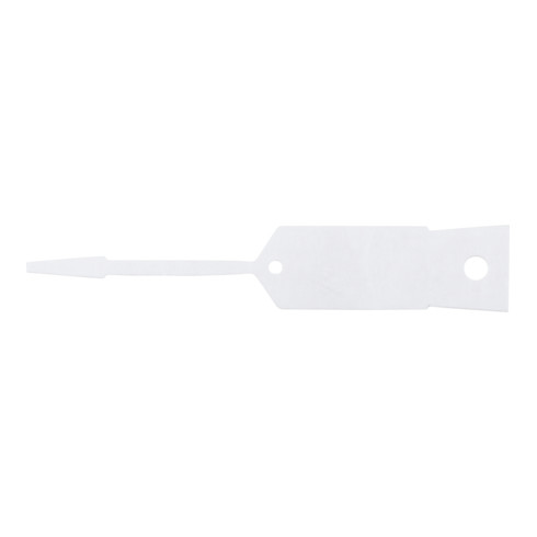 KS Tools sleutelhanger, blanco, 500 stuks, wit