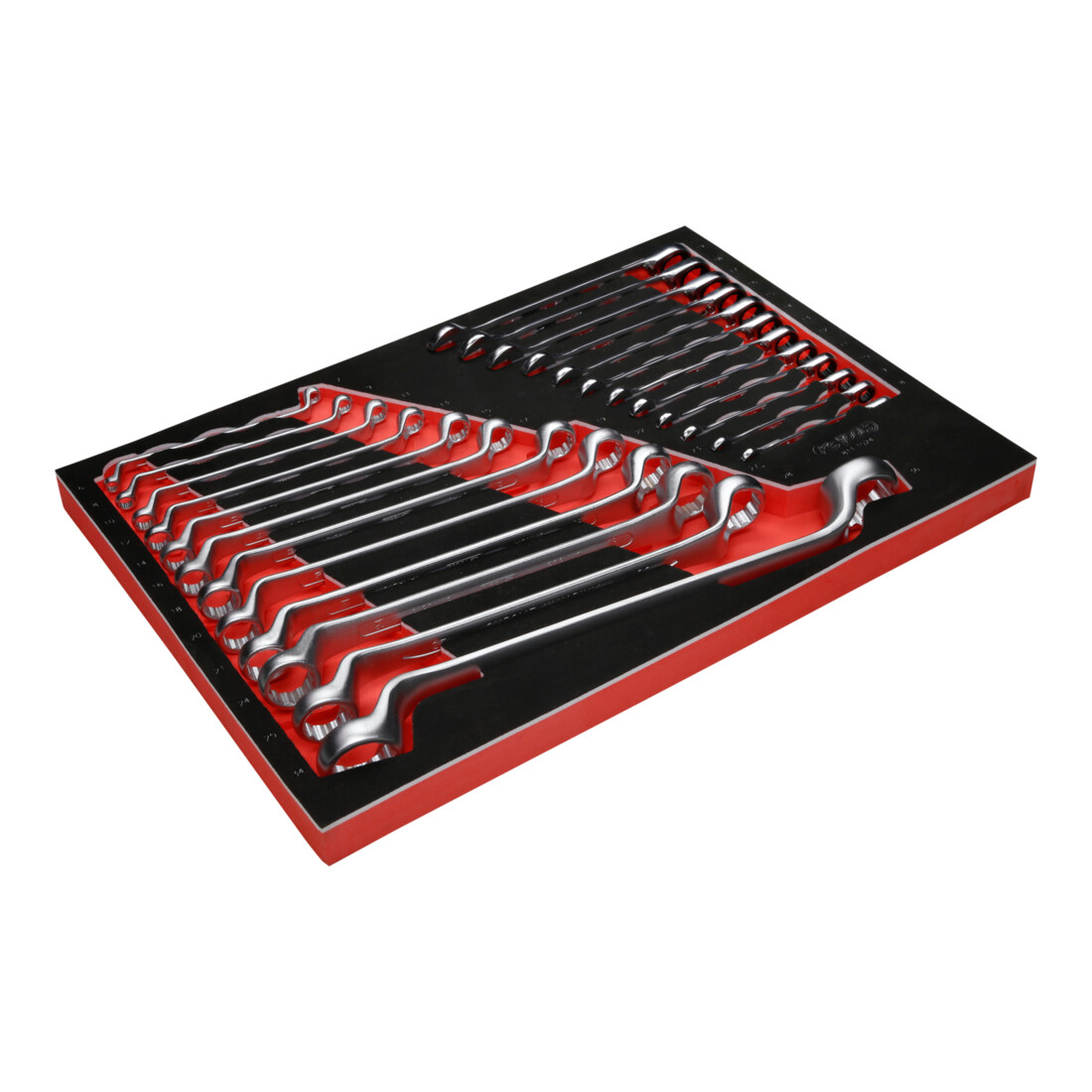 KS Tools sleutelset in schuimrubberen inleg, 24 st.