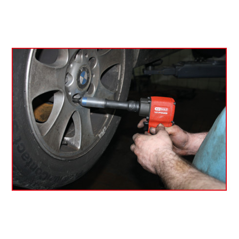 KS Tools SlimPOWER aluminium krachtdop, extra lang