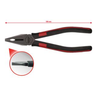 KS Tools SlimPOWER combinatietang, 180 mm