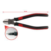 KS Tools SlimPOWER Diagonal-Seitenschneider, 160 mm