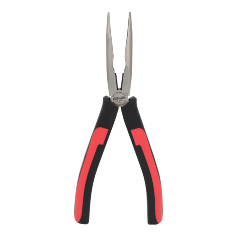 KS Tools SlimPOWER Flachrundzange, gebogen, 210 mm