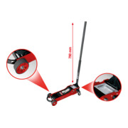 KS Tools Slimpower hydraulische aluminium trolley krik 2 t-1
