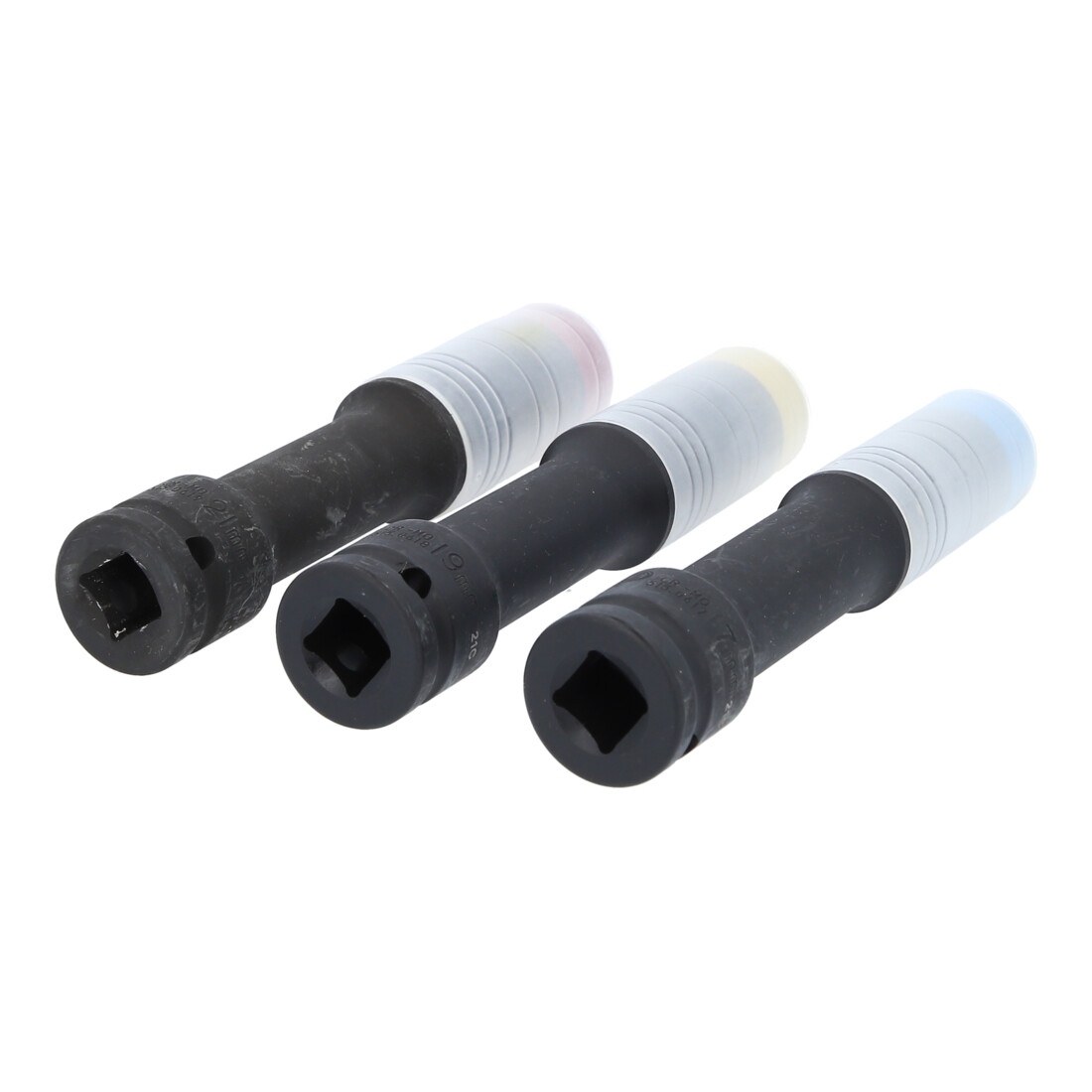 KS Tools SlimPOWER lichtmetalen randdopsleutelset, extra lang, 3-delig, 1/2", 17, 19, 21mm