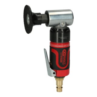 KS Tools SlimPOWER mini luchtslijpmachine voor grote pads, 19000 omw/min