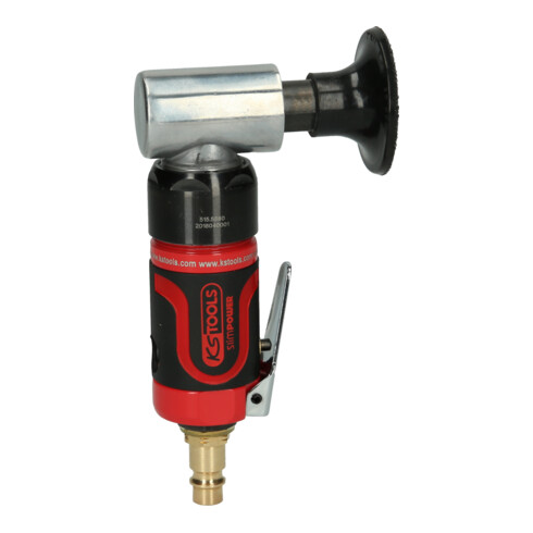 KS Tools SlimPOWER mini meuleuse à air pour gros tampons, 19000 tr/min