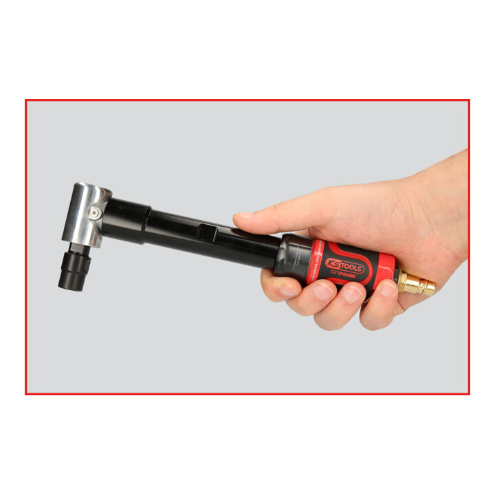KS Tools SlimPOWER mini meuleuse d'angle pneumatique, 18 000 tr/min