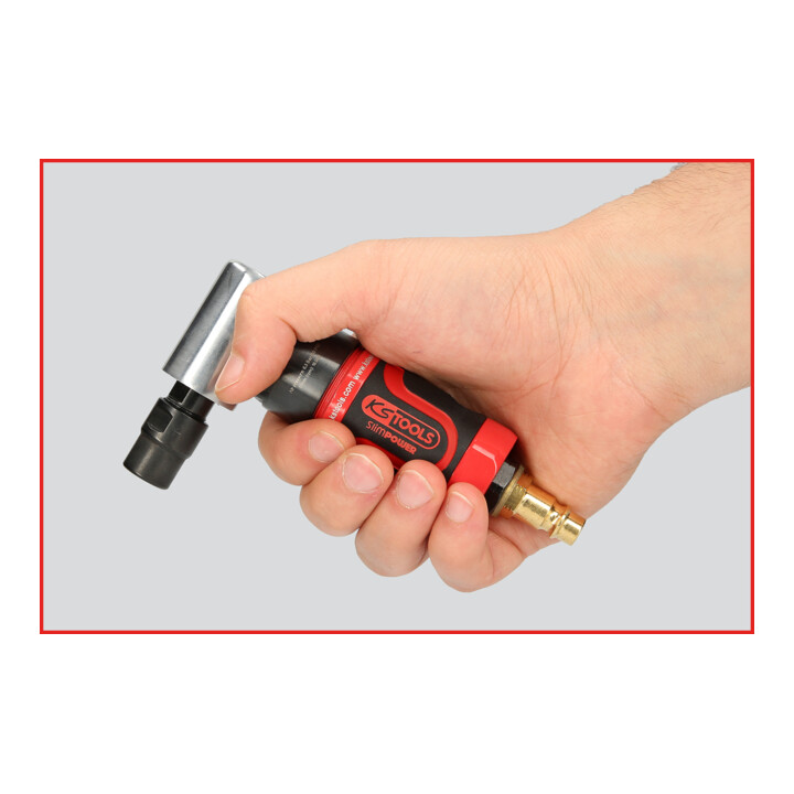 KS Tools SlimPOWER mini meuleuse d'angle pneumatique, 19 000 tr/min