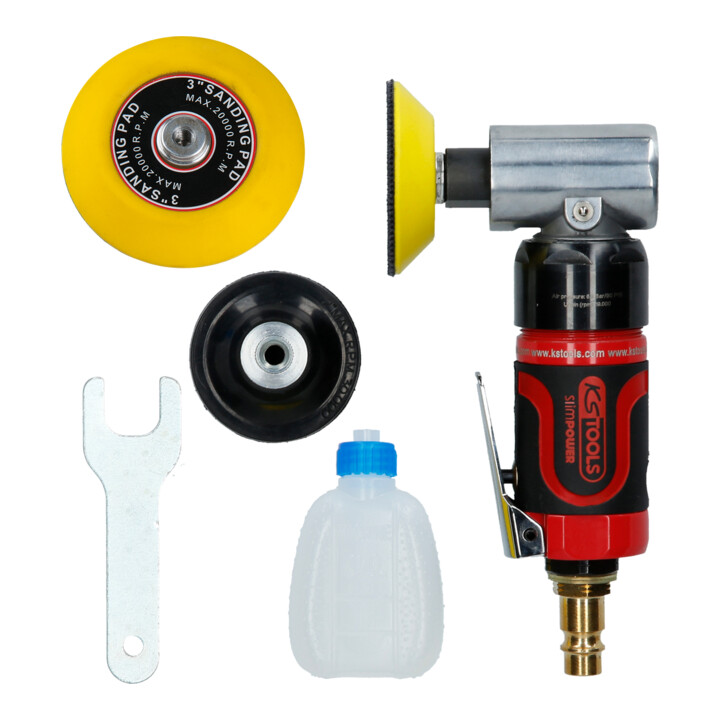 KS Tools SlimPOWER mini rectifieuse à air, 19000 tr/min