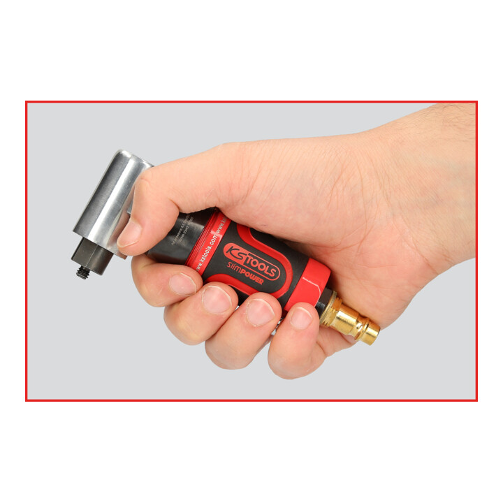 KS Tools SlimPOWER mini rectifieuse à air, 19000 tr/min