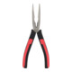 KS Tools SlimPOWER Pince à becs plats, coudée, 210 mm-2