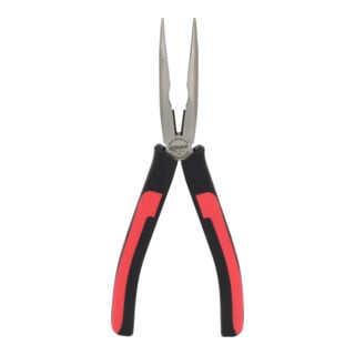 KS Tools SlimPOWER platte rondneustang, gebogen, 210 mm