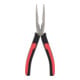 KS Tools SlimPOWER platte rondneustang, gebogen, 210 mm