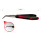KS Tools SlimPOWER platte rondneustang, gebogen, 210 mm