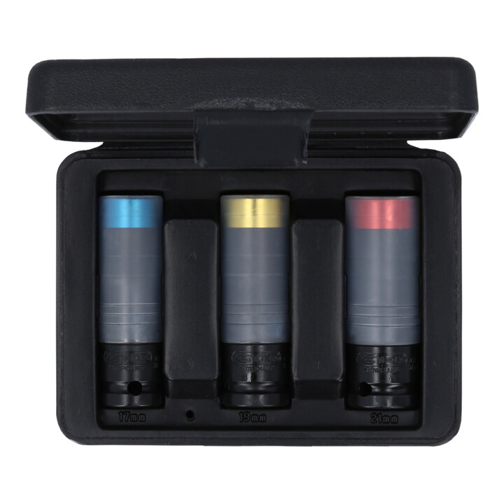 KS Tools SlimPOWER slagmoerdopset, 3-delig, 1/2"