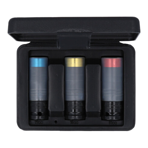 KS Tools SlimPOWER slagmoerdopset, 3-delig, 1/2"