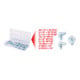 KS Tools smeernippel assortiment, metrisch & inch, 70 delig