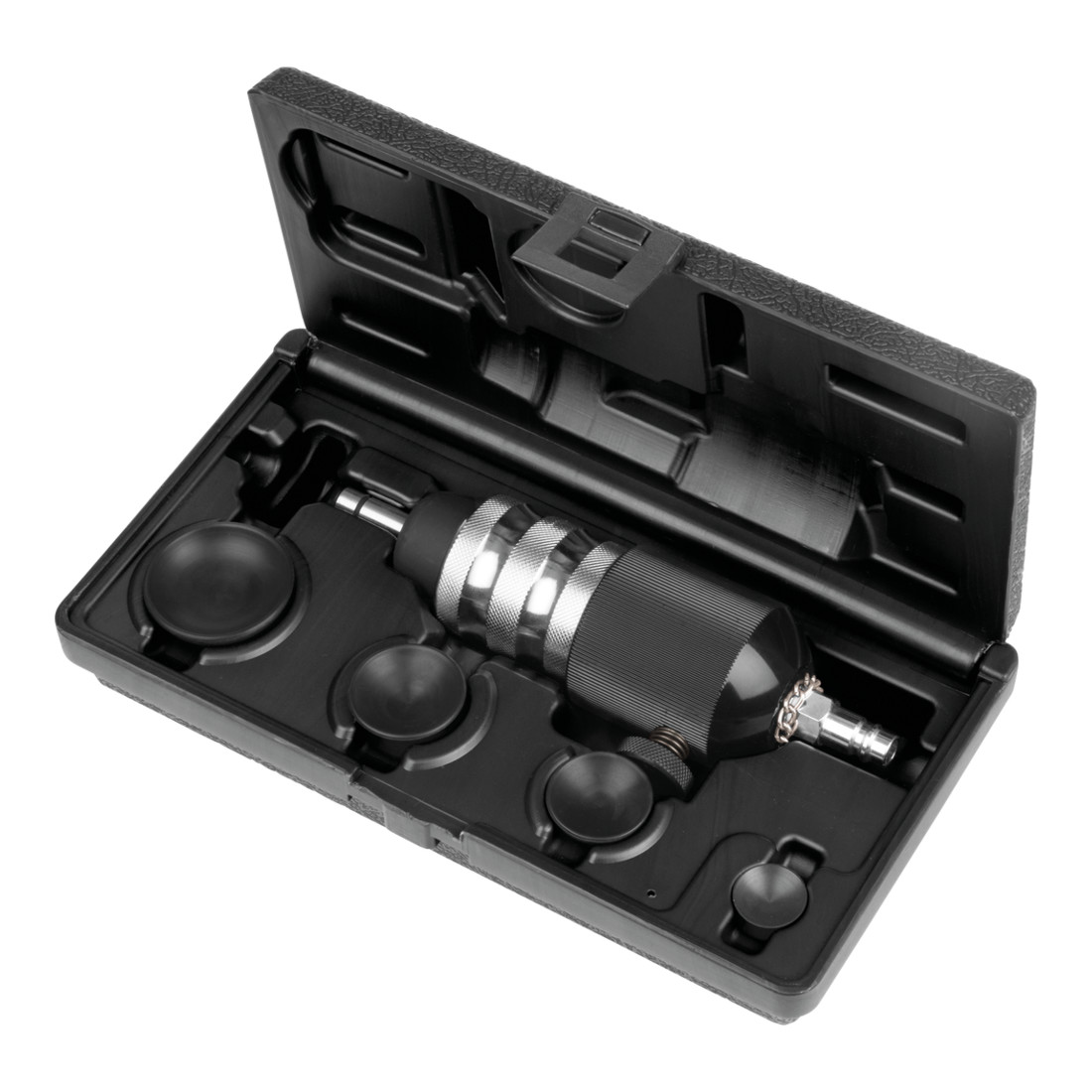 KS Tools Smerigliatrice pneumatica per valvole con 4 ventose, 5pz.