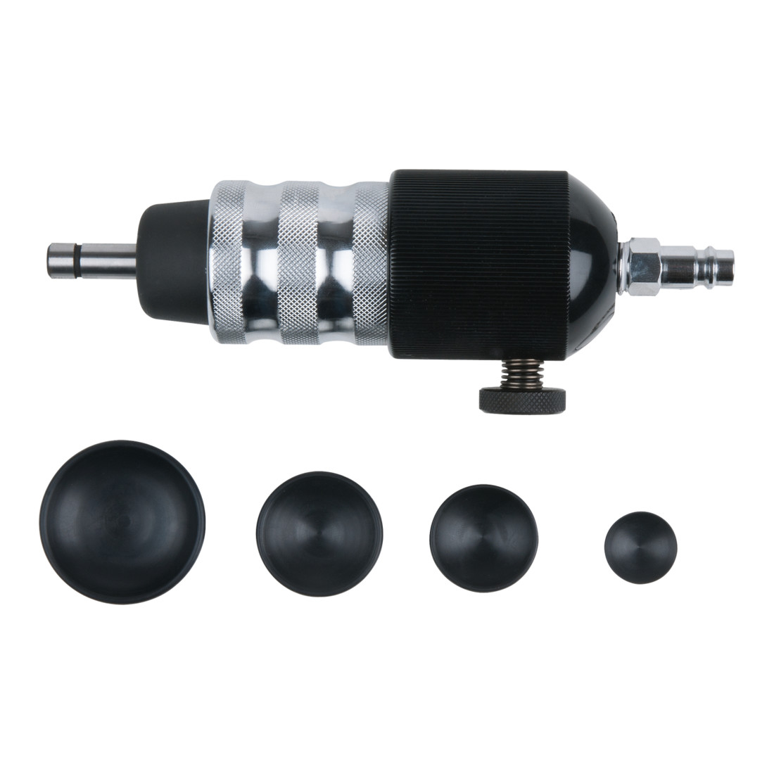 KS Tools Smerigliatrice pneumatica per valvole con 4 ventose, 5pz.