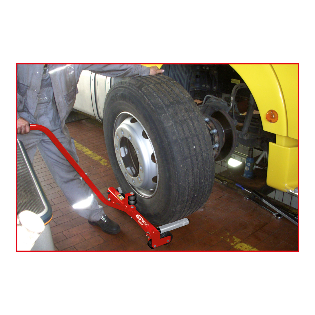 KS Tools Sollevatore di ruote XXL, 250kg