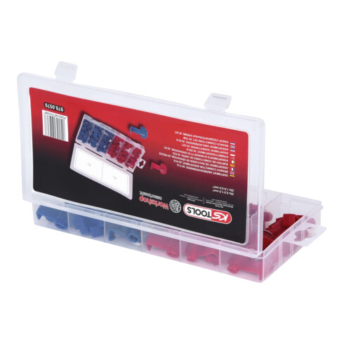 KS Tools Sortiment Abzweigverbinder, 50-teilig
