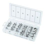 KS Tools Sortiment Edelstahl-Muttern, metrisch, 150-teilig-2