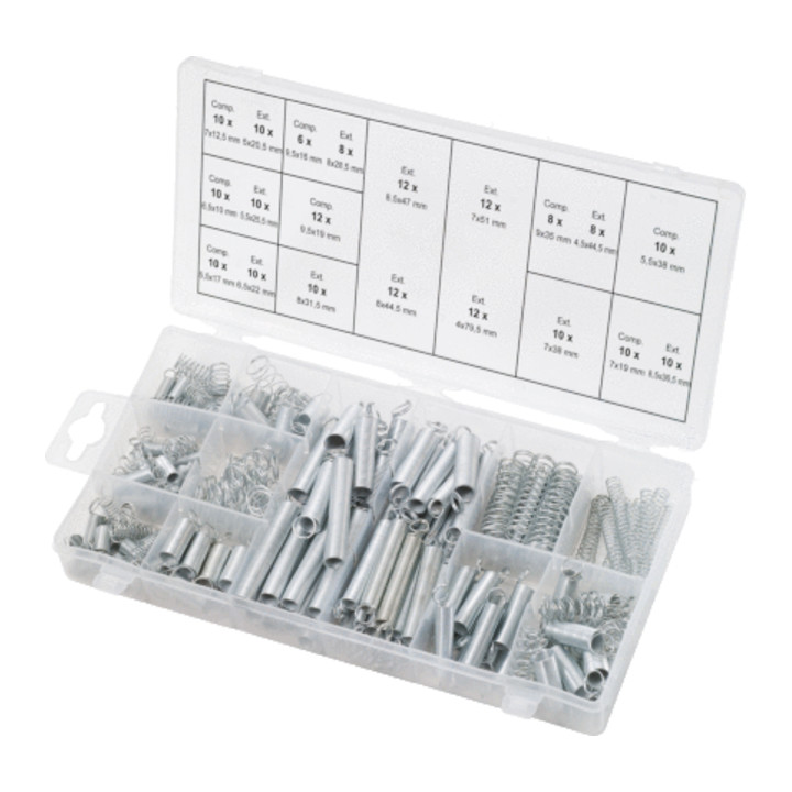 KS Tools Sortiment Federn, 200-teilig