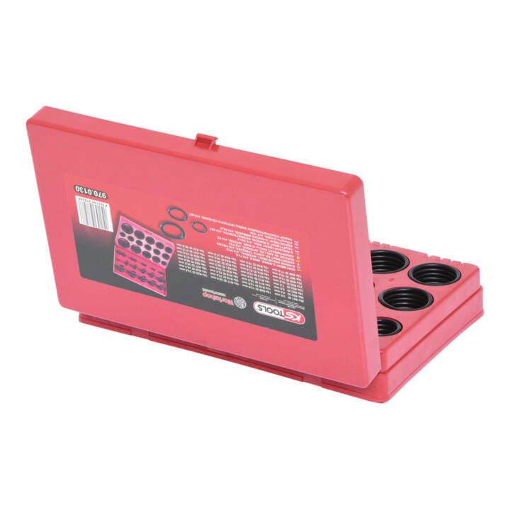 KS Tools Sortiment O-Ringe,Innen Ø 3-50mm/R01-R32, 419-teilig