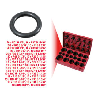 KS Tools Sortiment O-Ringe,SAE,407-teilig