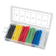 KS Tools Sortiment Schrumpfschläuche, farbig, 100-tlg.