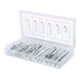 KS Tools Sortiment Sicherungsbolzen, Ø 5-12mm, 21 Größen, 60-teilig