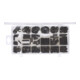 KS Tools Sortiment Spannstift/Seegering/Federkeile/E-Sicherungsring, 295-teilig-2