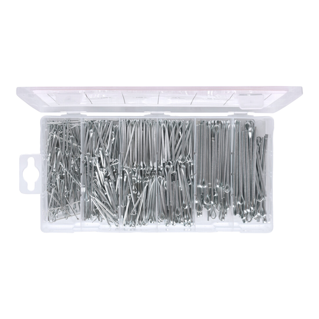 KS Tools Sortiment Splinte, 1,6x25,4mm-4,0x63,5mm, 555-teilig