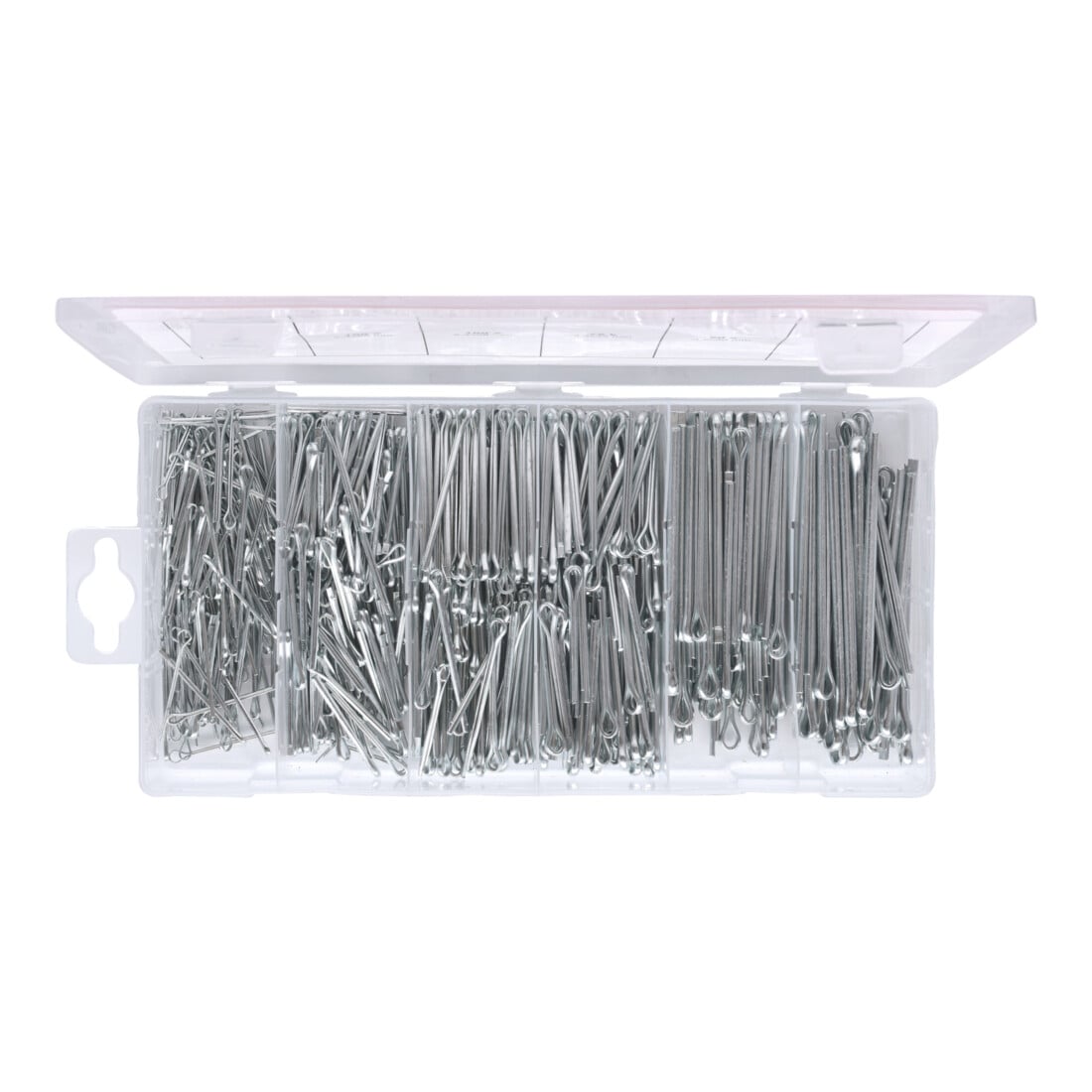 KS Tools Sortiment Splinte, 1,6x25,4mm-4,0x63,5mm, 555-teilig