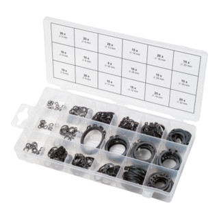 KS Tools Sortiment Sprengringe außen, Ø 3-32mm, 300-teilig