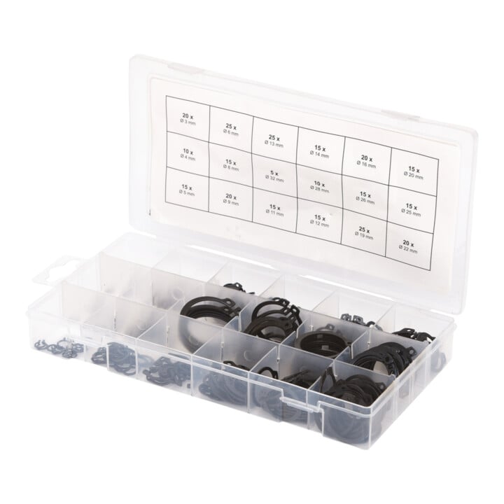 KS Tools Sortiment Sprengringe außen, Ø 3-32mm, 300-teilig