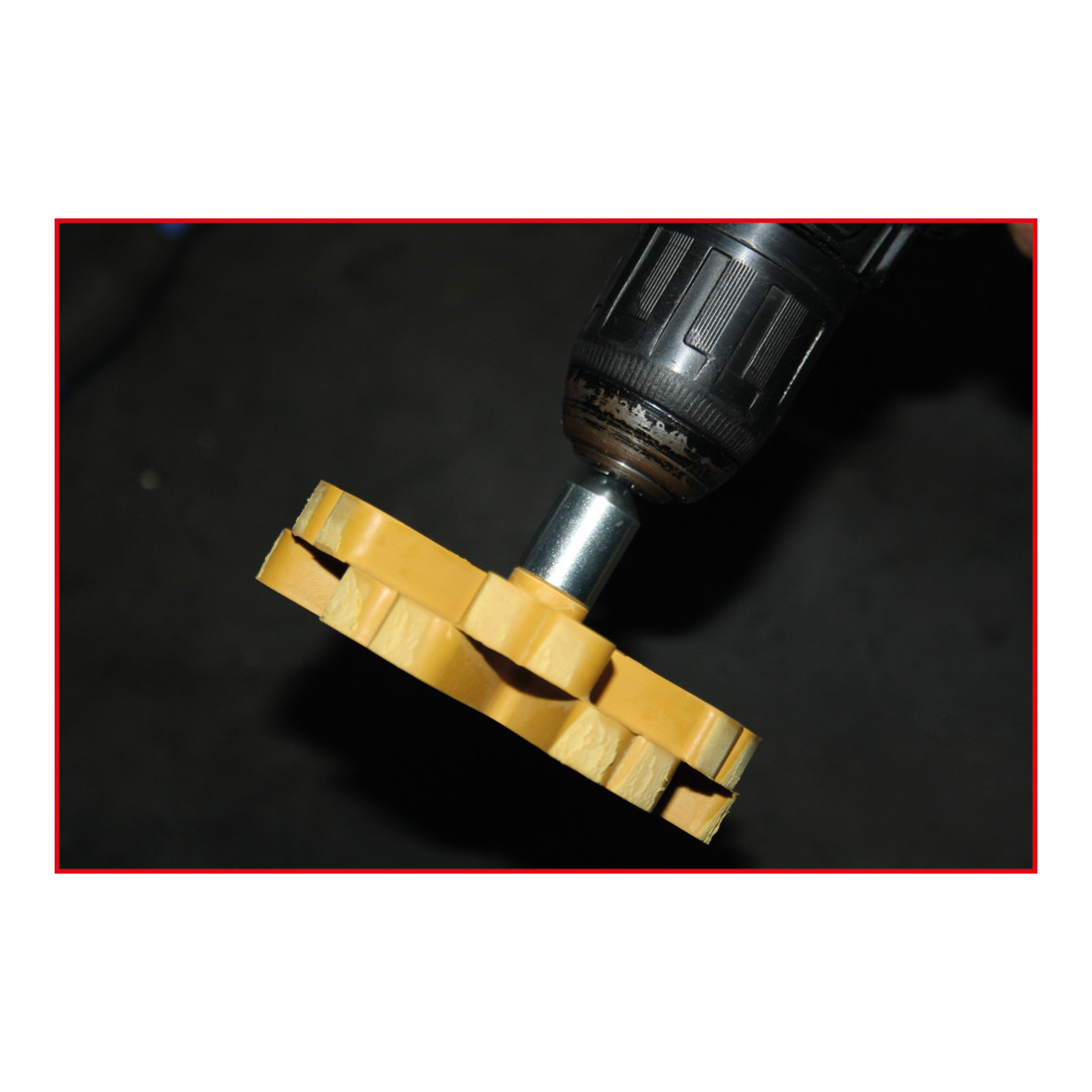 KS Tools Spanndorn für Gummi-Radierteller Länge 40mm