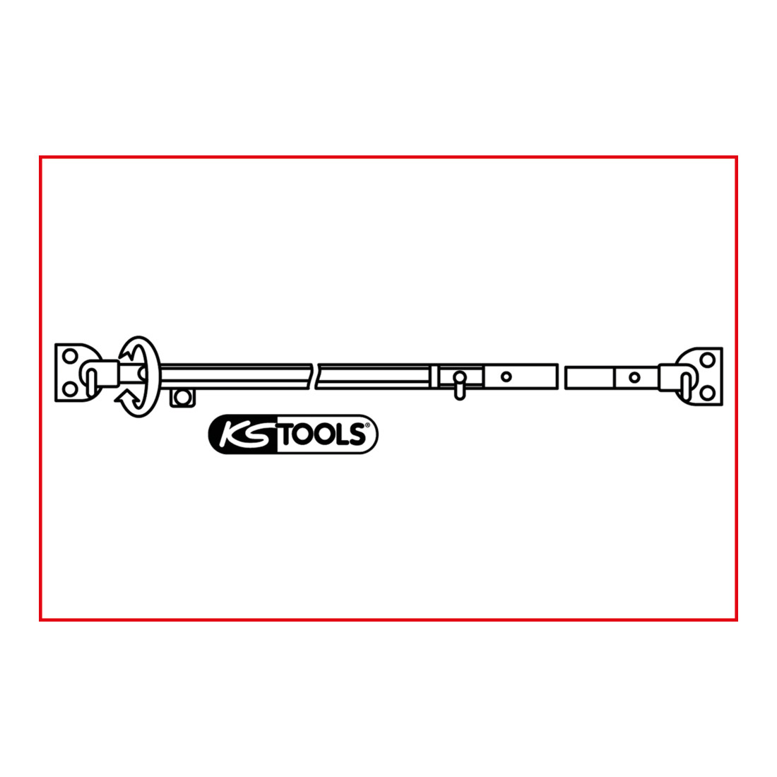 KS Tools Spanner für Richtarbeiten, 1000-1200 mm