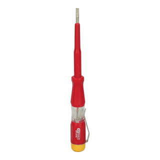KS Tools spanningstester met beschermende isolatie 100-500 V, 140mm