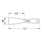 KS Tools Spatola TITANplus, 210mm-4