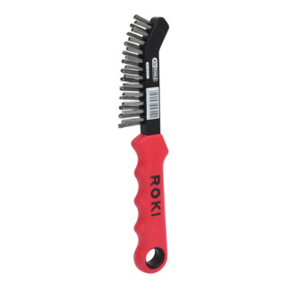 KS Tools Spazzola a filo d'acciaio per pinze freno a 2 file, a punta