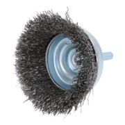 KS Tools Spazzola a tazza in filo inox 0,3 mm