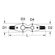 KS Tools Spazzola per tubi di rame 2 in 1, 16x14mm-3
